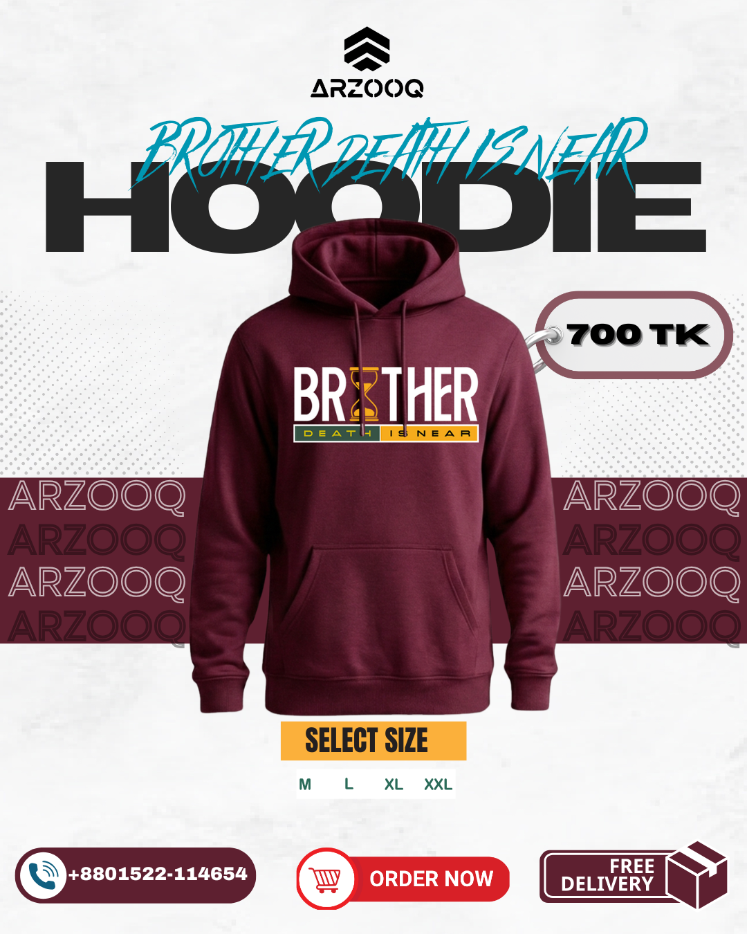 Glacier Half-Zip Hoodie