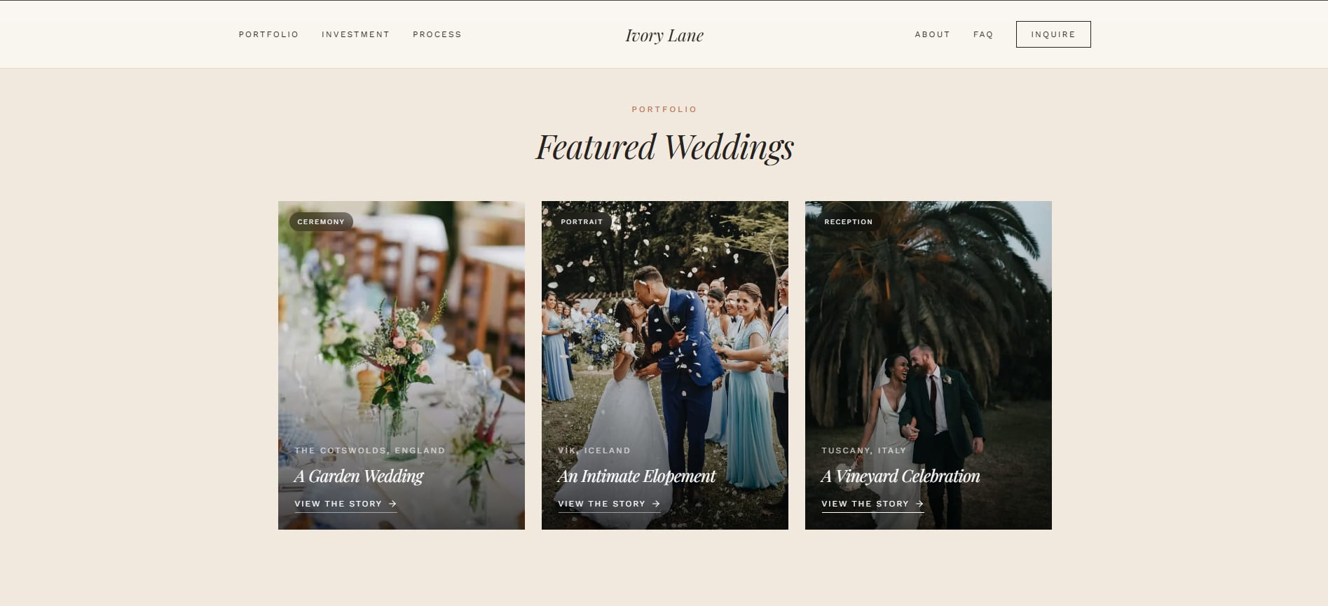 240% Booking Growth for Premium Wedding Photographer gallery image 2
